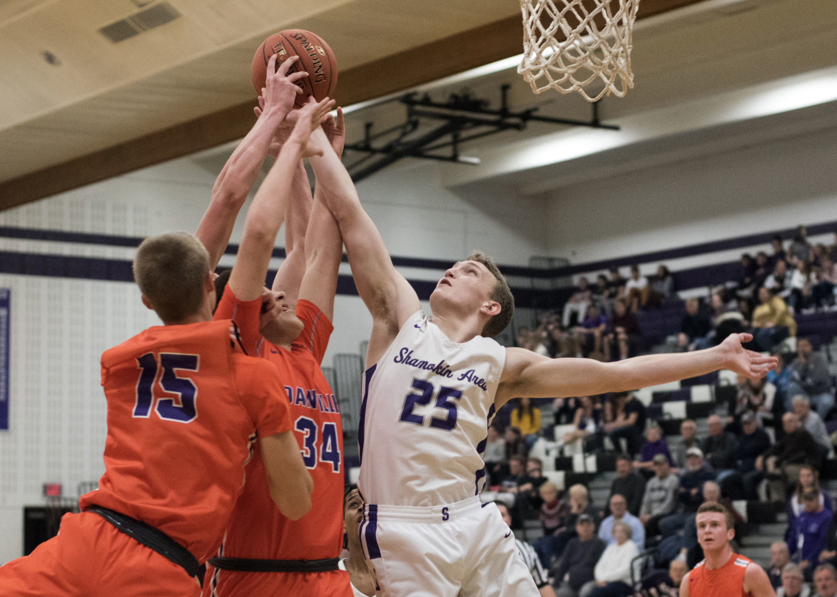 H.S. Boys Basketball: Shamokin versus Danville